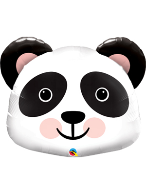 89454. Globo No. 14 Metálico Panda Qualatex (1)