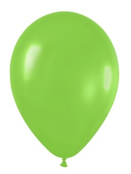 24092. Globo No.12 Verde Limón Celetex (50 uds)