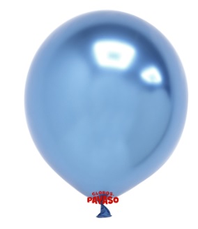 796. Globo No. 12 Chrome Azul (Platinum Azul) Payaso (50uds)