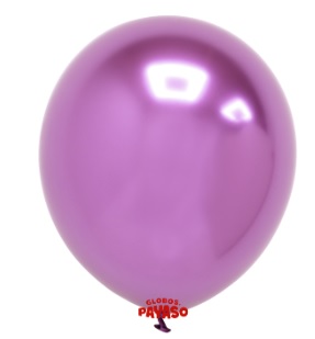 857. Globo No. 12 Chrome Rosado (Platinum Rosa) Payaso (50uds)
