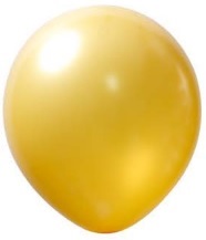 3012. Globo No.9 Dorado Karyma Balloons (50 uds)