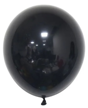 4022. Globo No.9 Negro Karyma Balloons (50 uds)