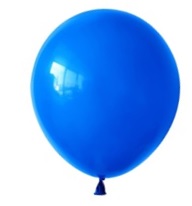 4152. Globo No.9 Azul Karyma Balloons (50 uds)