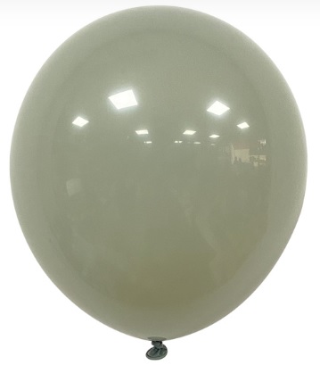 7052. Globo No. 9 Retro Verde Musgo Karyma Balloons (50 uds)