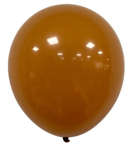 7072. Globo No.12 Retro Café Mocha Karyma Balloons (50 uds)