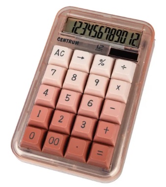 80813. Calculadora 12 Dígitos Solar  166x105x40mm Centrum.