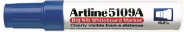 5109A. Marcador Para Pizarra Jumbo Biselado Artline 5109. Azul