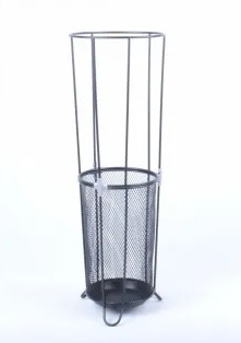 42810. Porta Paraguas de Malla Metalica Karyma