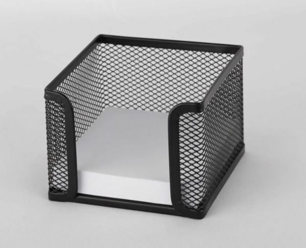 4981. Porta Memos Malla Metálica 10.5 x 10.5 x 7.8 cm Karyma