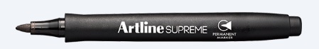 7001N. Marcador Permanente Artline Supreme Negro1.0mm