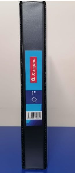 2517N. Portafolios Tamaño Carta Karyma 1” Negro