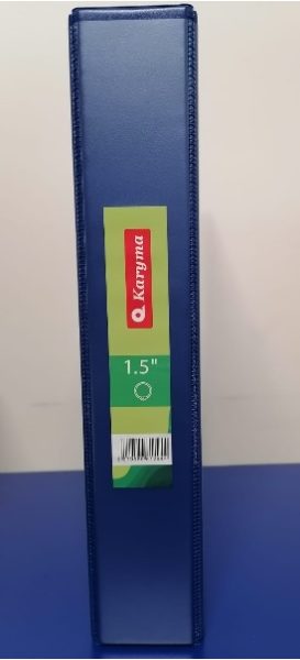 3820A. Portafolios Tamaño Carta Karyma 1 1/2” Azul