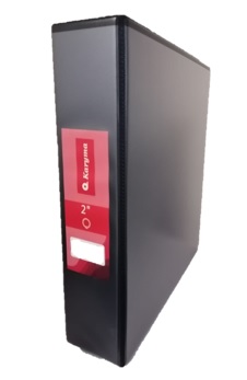 5026N. Portafolios Tamaño Carta Karyma 2” Negro