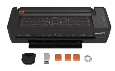 4330. Laminadora Multifuncional 4330 8 en 1 4 Rodillos A3 Karyma 75-250 Mic