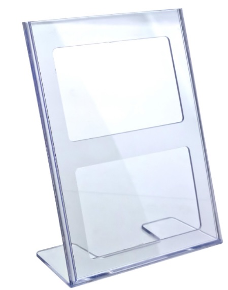 91980. Porta Avisos Vertical con Base Tipo L. Centrum